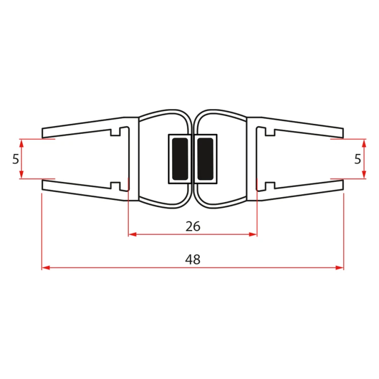 Zestaw uszczelek magnetycznych do YB93
