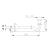 Rysunek techniczny - Syfon bidetowy 5/4", odpływ 32mm, złoto