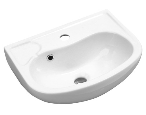 Umywalka ceramiczna ISVEA SMALL 45 × 35 cm biała