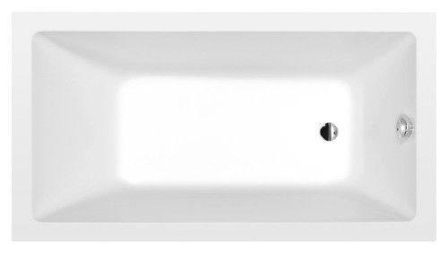 NOEMI wanna prostokątna 150x80x39cm, biały mat