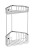 SMART podwójna półka narożna 175x325x175mm