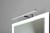 ESTHER oświetlenie LED ścienne, 6 W, 280x62x131 mm, IP44, chrom #2
