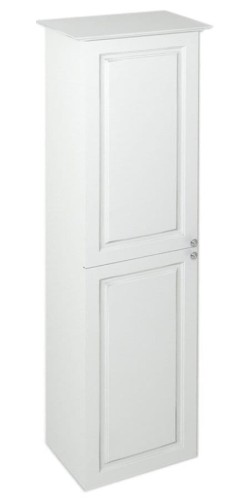 VIOLETA szafka wysoka 35x140x30cm, lewa, biała mat