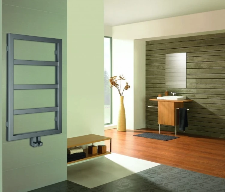 DENALI grzejnik 550x904 mm, srebrny ze strukturą #2
