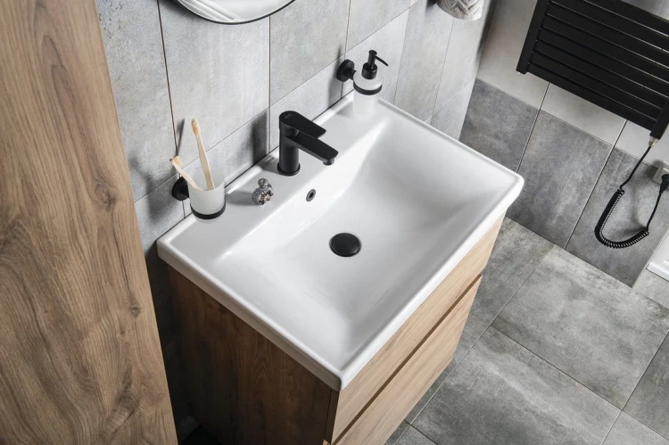 SAVA 65 umywalka meblowa 65x46cm, biała #2