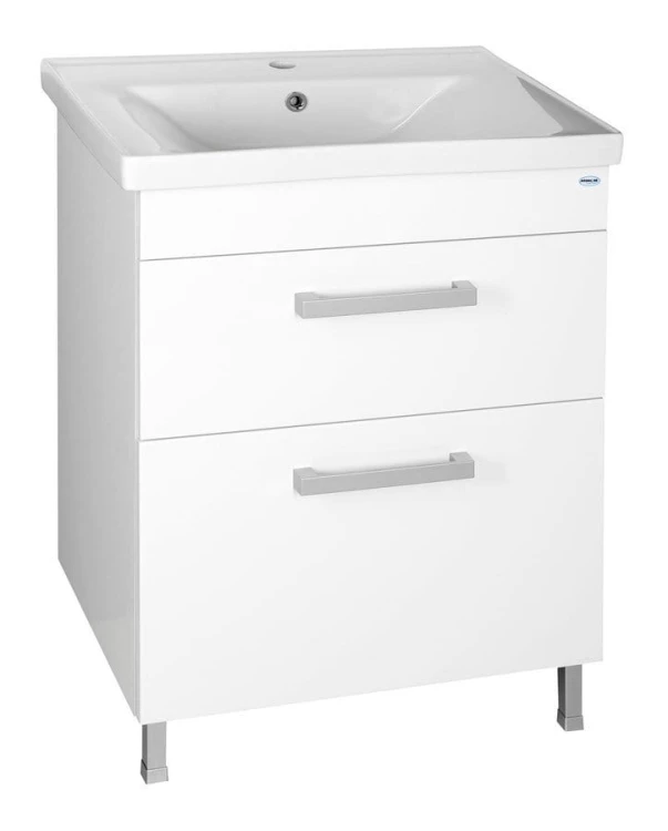 SAVA 65 umywalka meblowa 65x46cm, biała #6