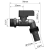 Rysunek techniczny - ARCO zawór ogrodowy Nano 1/2"x 3/4", anticalc