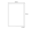 Rysunek techniczny - FLANCO lustro fazowane 60x70cm, CU free