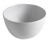 DOME umywalka ceramiczna nablatowa wysoka, Ø 45,5cm, biały