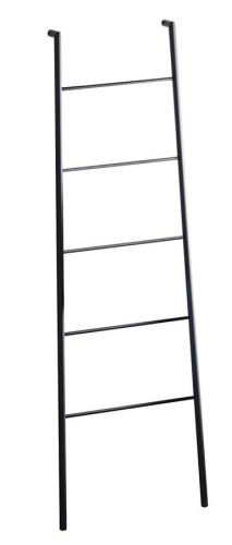 SEGA wieszak łazienkowy 550x1700x70mm, czarny mat
