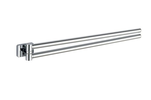 APOLLO podwójny wieszak na ręczniki 460mm, chrom