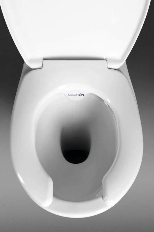 HANDICAP kompakt WC wysoki, Rimless, odpływ poziomy, biały #3
