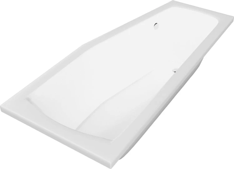OPAVA wanna 170x70x44cm, prawa, biały #2