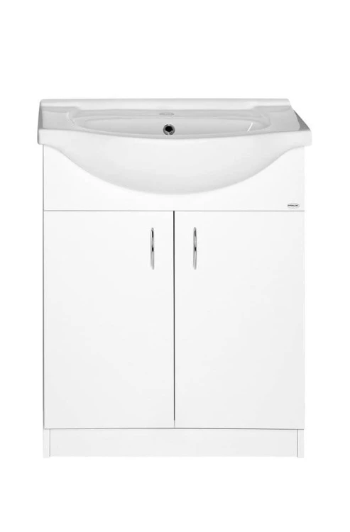 SIMPLEX ECO 65 szafka podumywalkowa z umywalką 63x83,5x30,7cm, biały mat #4