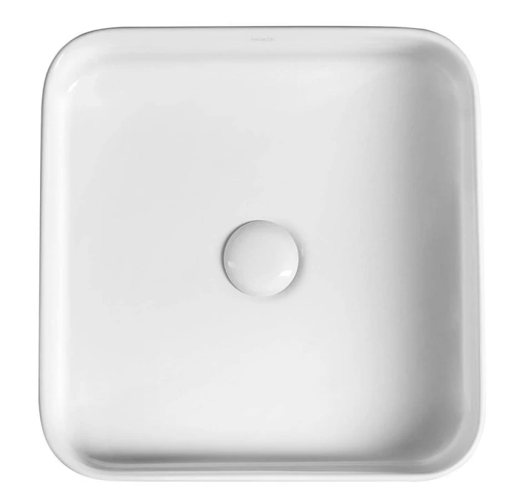 Korek umywalkowy 5/4'', klik-klak, ceramiczny grzybek, 5-63mm, biały #3