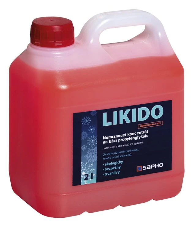 LIKIDO niezamarzająca mieszanka do grzejników, 2 l