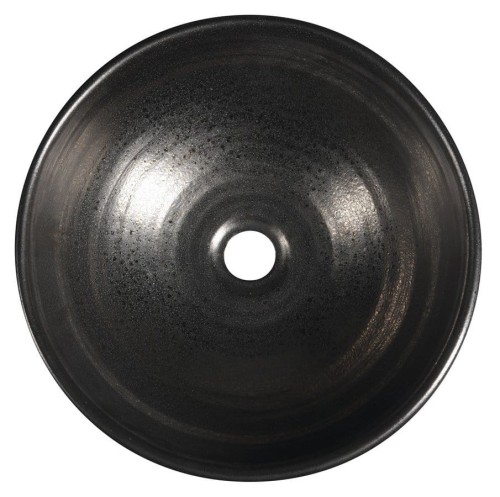 ATTILA umywalka ceramiczna 43cm, metaliczna miedź #2