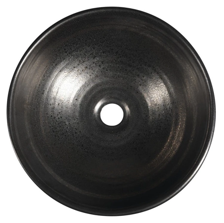 ATTILA umywalka ceramiczna 43cm, metaliczna miedź #2
