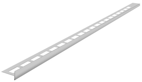 Listwa spadkowa prawa, wysokość 10mm, długość 1200mm, stal nierdzewna mat