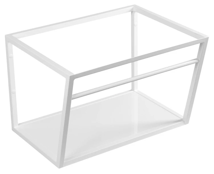 SKA konsola pod umywalkę z półką 600x400x460mm, biały mat
