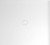 MIRAI brodzik kompozytowy, 100x90x1,8cm, prawy, biały