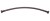 Wąż przyłączeniowy nierdzewny FxF 1/2"x1/2", 40cm, brąz #2