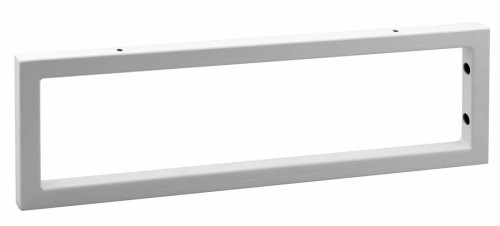 Wspornik 490x150x20mm, stal malowana, biały mat