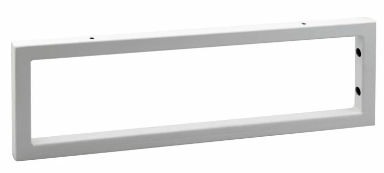 Wspornik 490x150x20mm, stal malowana, biały mat