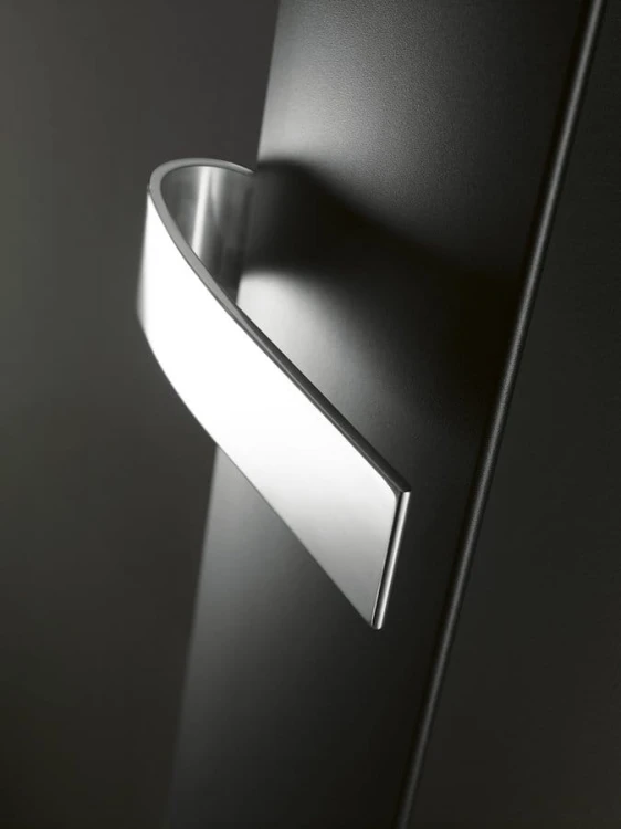 OTHELLO MONO SLIM grzejnik aluminiowy 300x1890mm, czarny mat #5