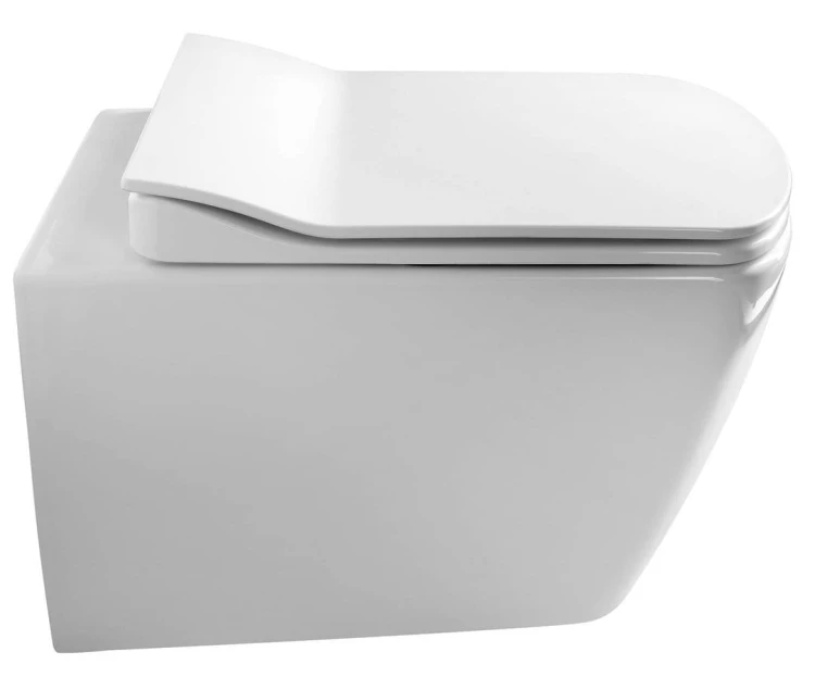GLANC WC wiszące, Rimless, 37x51,5cm, biały #4