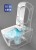 GLANC WC wiszące, Rimless, 37x51,5cm, biały #8
