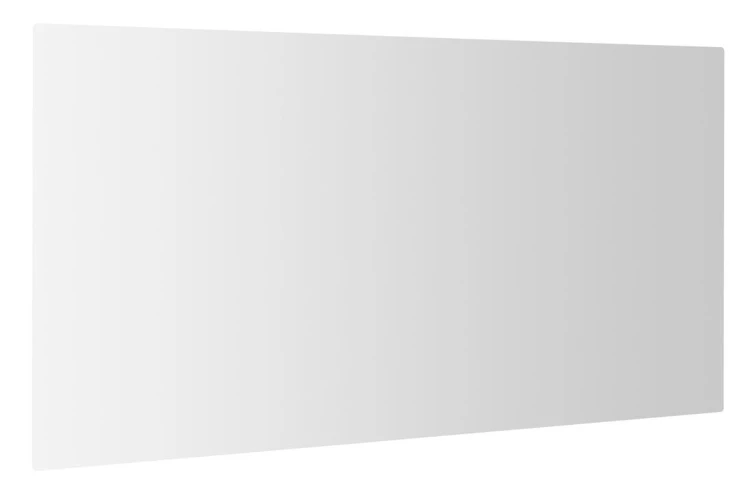 PLAIN lustro ze ściętą krawędzią 120x60cm, zaokrąglone rogi, CU free
