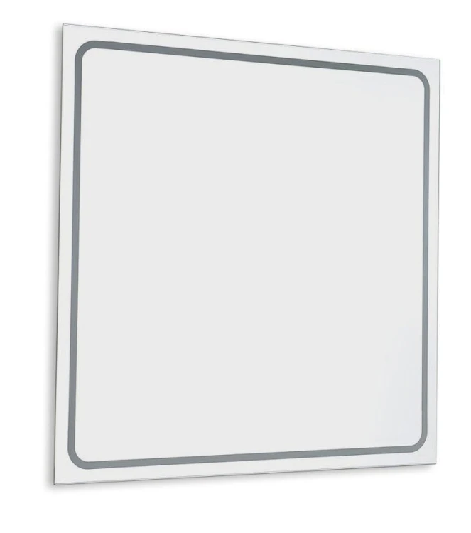 GEMINI lustro z LED oświetleniem 90x90cm