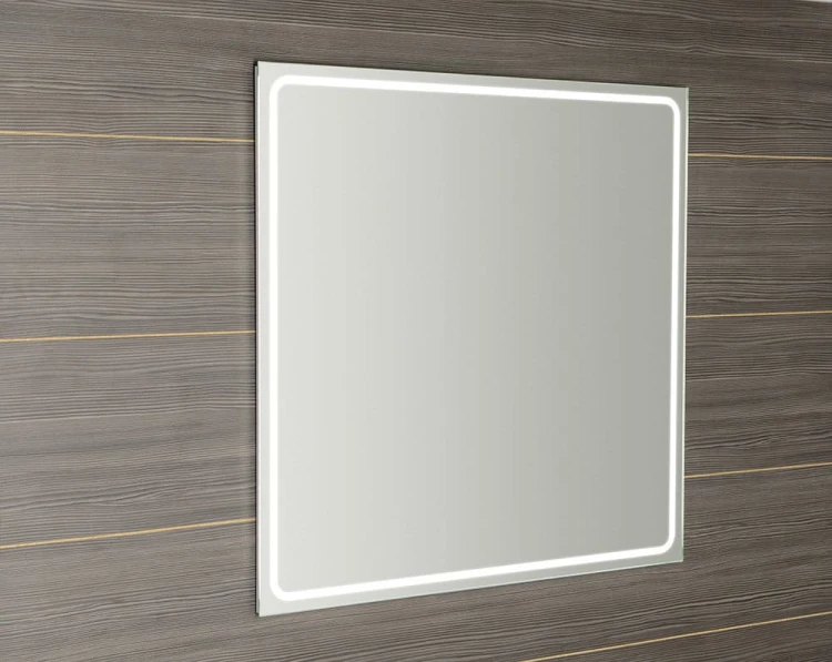 GEMINI lustro z LED oświetleniem 90x90cm #3