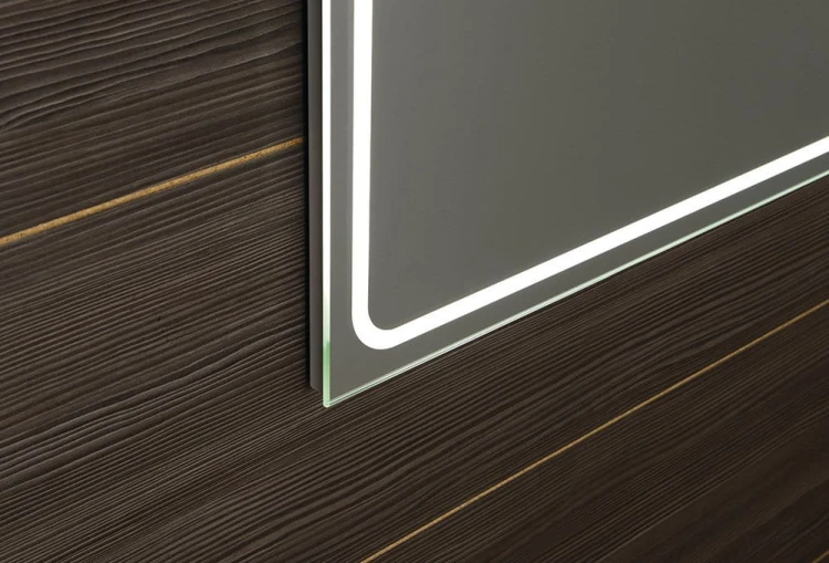 GEMINI lustro z LED oświetleniem 90x90cm #4