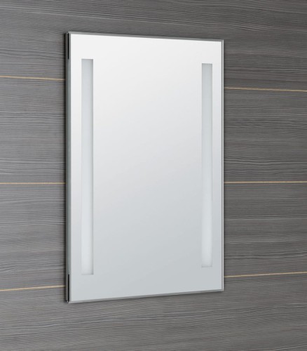 Lustro z oświetleniem LED 50x70cm, wyłącznik #2