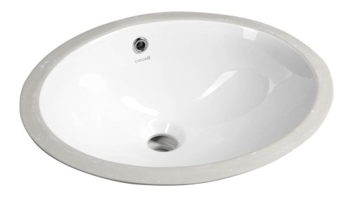 Umywalka ceramiczna pod blat 48,5x38cm, biała