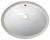 Umywalka ceramiczna pod blat 48,5x38cm, biała #2