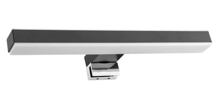 VERONICA 2 oświetlenie ścienne LED, 8 W, 300x25x83 mm, IP44, czarny