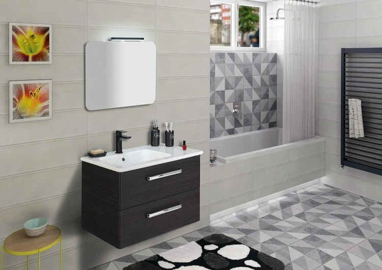 VERONICA 2 oświetlenie ścienne LED, 8 W, 300x25x83 mm, IP44, czarny #3