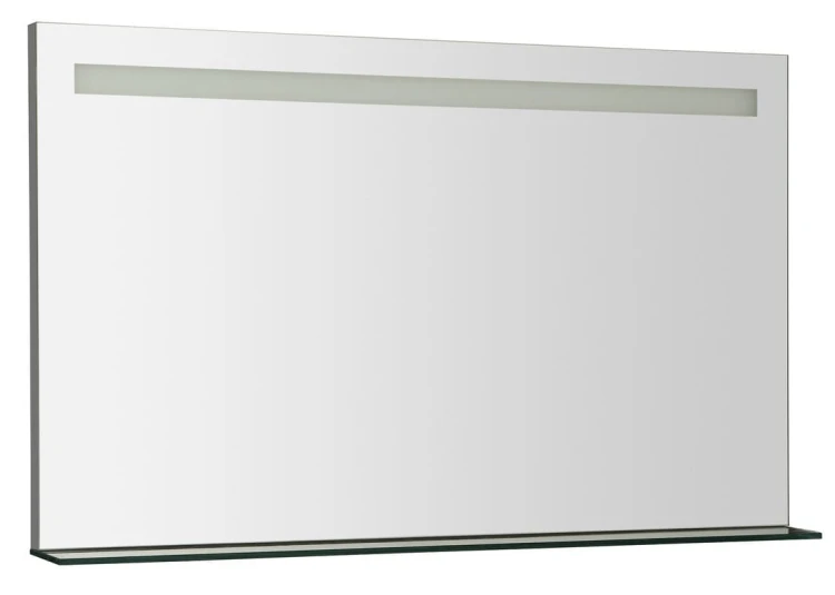 BRETO lustro z oświetleniem LED i półką 100x60,8cm