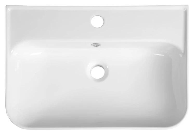 SISTEMA U umywalka ceramiczna 55x38cm, biała #3