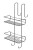 CHROM LINE druciana półka prysznicowa 240x490x220mm, chrom