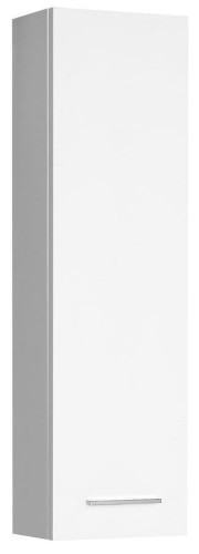 ZOJA szafka wisząca do lustra, 20x70x14cm, biała