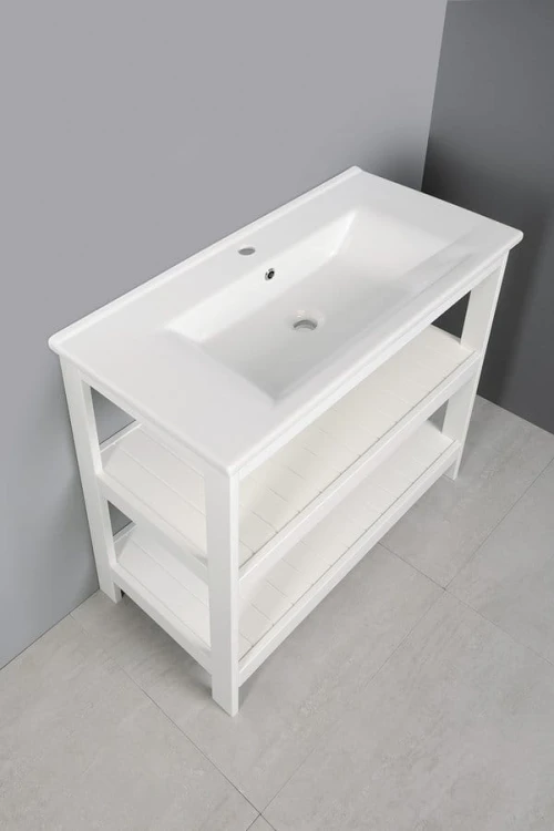 ETIDE szafka umywalkowa 81,5x86x44 cm, biały mat #4