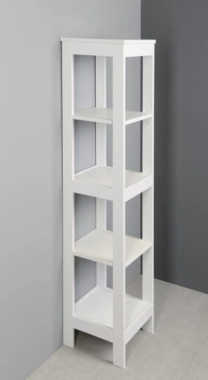 ETIDE regał wysoki 36x152x36 cm, biały mat #5