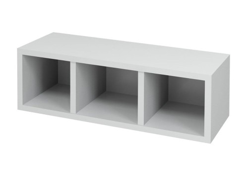 ESPACE szafka otwarta z półkami 20x60x22cm, biały #2