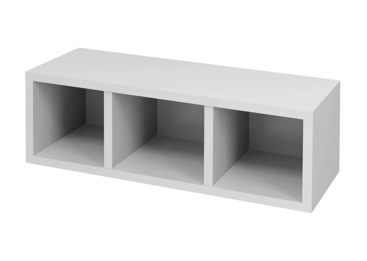 ESPACE szafka otwarta z półkami 20x60x22cm, biały #2