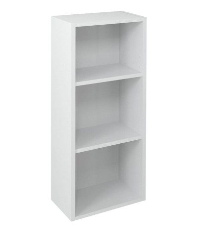 ESPACE szafka otwarta z półkami, 35x94x22cm, biały