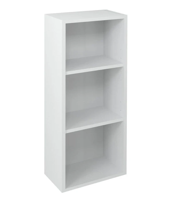 ESPACE szafka otwarta z półkami, 35x94x22cm, biały